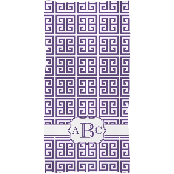 Greek Key Full Sized Bath Towel - Apvl