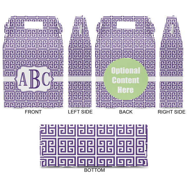 Greek Key Gable Favor Box - Approval