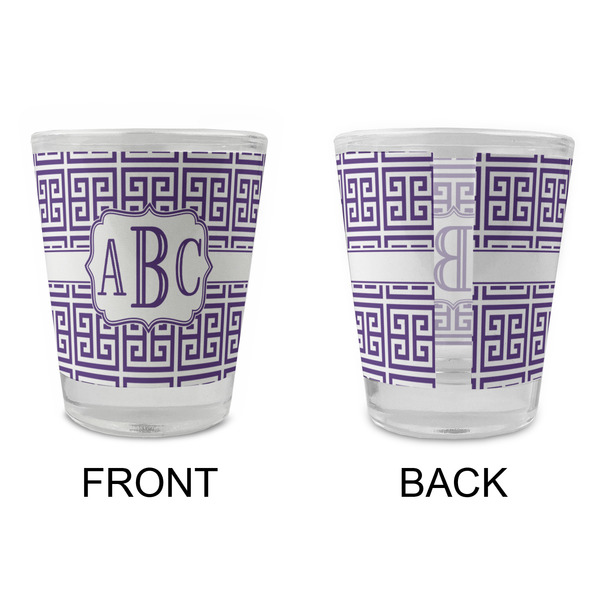 Greek Key Glass Shot Glass - Standard - APPROVAL