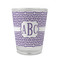 Greek Key Glass Shot Glass - 1.5 oz - Set of 4 (Personalized)