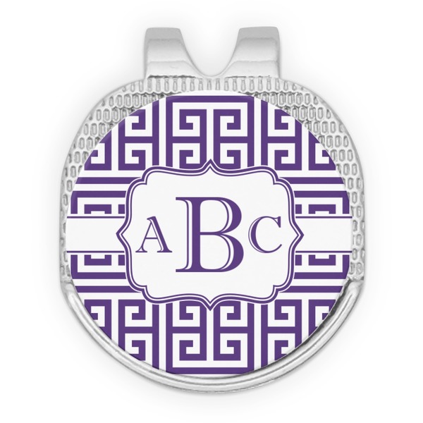 Greek Key Golf Ball Hat Marker Hat Clip