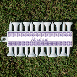 Greek Key Golf Tees & Ball Markers Set (Personalized)