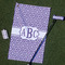 Greek Key Golf Towel Gift Set (Personalized)