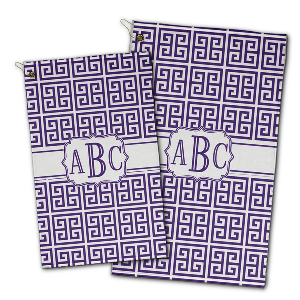 Greek Key Golf Towel - PARENT (small and large)