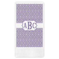 Greek Key Guest Paper Towels - Full Color (Personalized)
