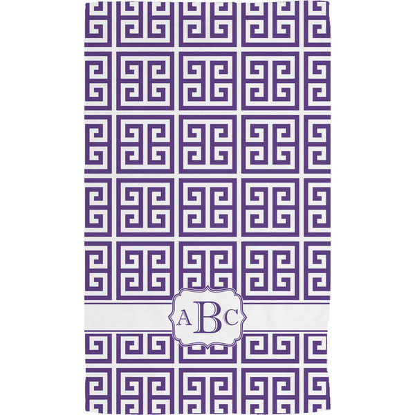 Greek Key Hand Towel (Personalized)