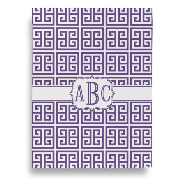 Greek Key House Flags - Single Sided - FRONT