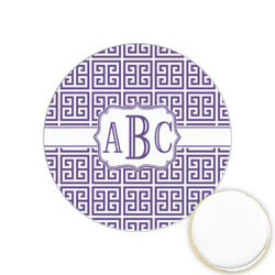 Greek Key Printed Cookie Topper - 1.25" (Personalized)