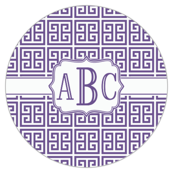 Greek Key Icing Circle - XSmall - Single