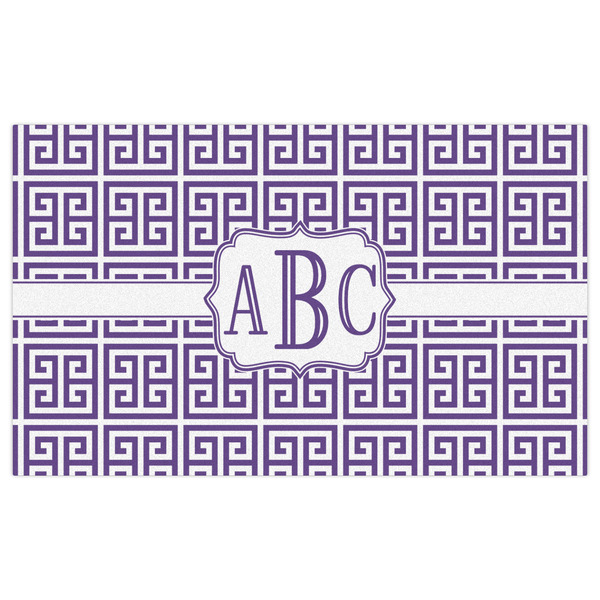 Greek Key Indoor / Outdoor Rug - 3'x5' - Front Flat