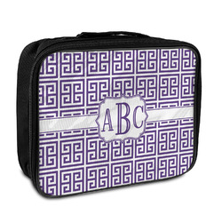 Greek Key Insulated Lunch Bag (Personalized)