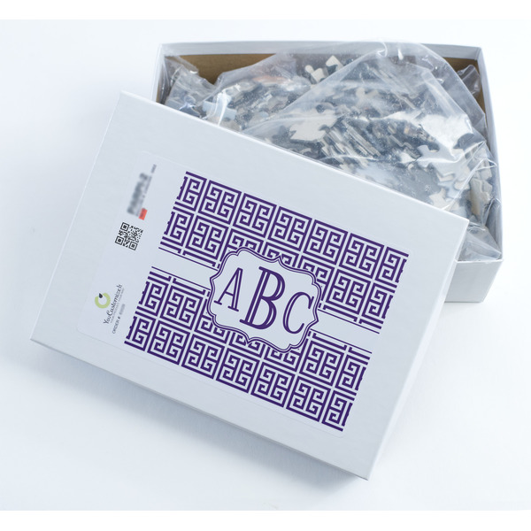 Greek Key Jigsaw Puzzle 500 Piece - Box