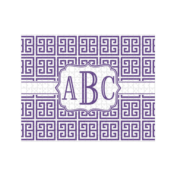 Custom Greek Key 500 pc Jigsaw Puzzle (Personalized)