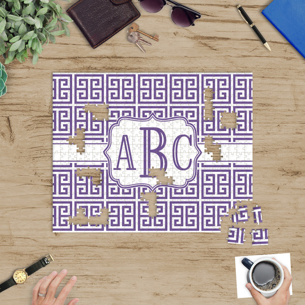 Greek Key Jigsaw Puzzle 500 Piece - In Context