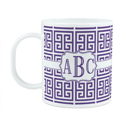Greek Key Plastic Kids Mug (Personalized)
