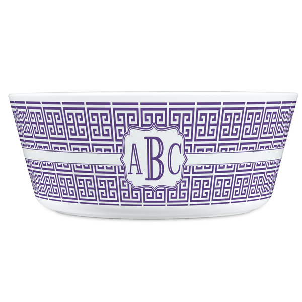 Greek Key Kids Bowls - FRONT