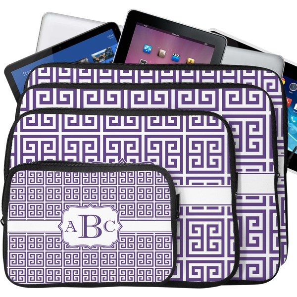 Greek Key Laptop Case Sizes