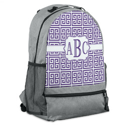 Greek Key Backpack (Personalized)