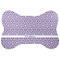 Greek Key Bone Shaped Dog Food Mat (Personalized)