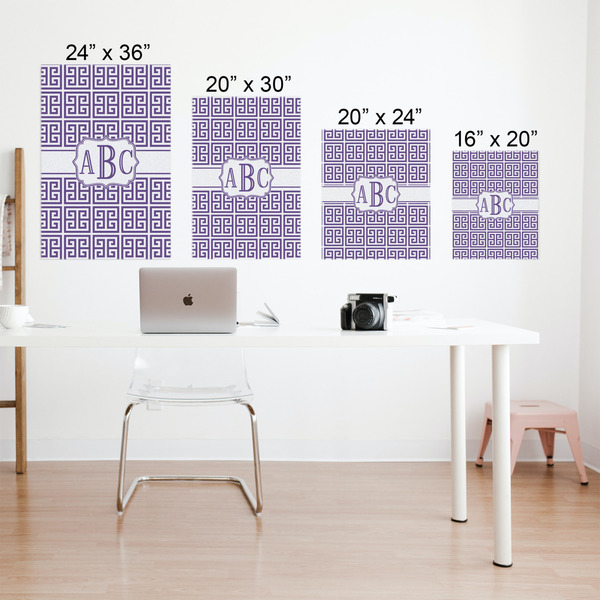 Greek Key Matte Poster - Sizes