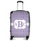 Greek Key Suitcase - 24" Medium - Checked (Personalized)