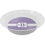 Greek Key Melamine Bowl - 12 oz (Personalized)