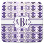 Greek Key Memory Foam Bath Mat - 48"x48" (Personalized)