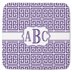 Greek Key Memory Foam Bath Mat - 48"x48" (Personalized)