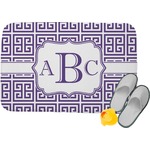 Greek Key Memory Foam Bath Mat - 24"x17" (Personalized)
