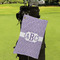 Greek Key Microfiber Golf Towels - Small - LIFESTYLE