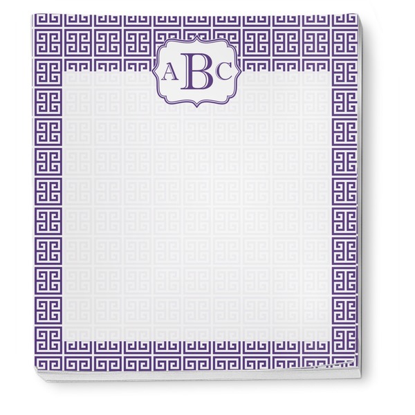 Greek Key Notepad - Apvl