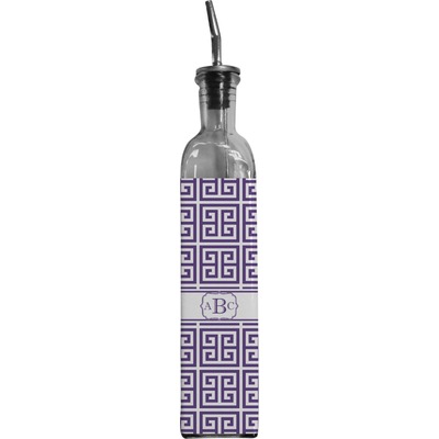 Greek Key Oil Dispenser Bottle (Personalized)