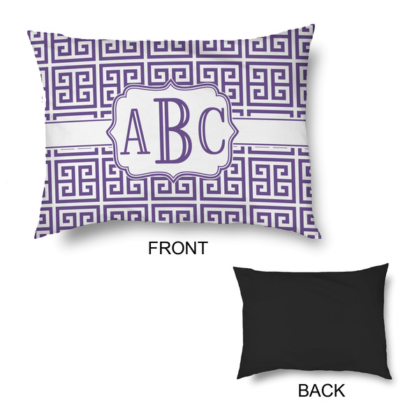 Greek Key Outdoor Dog Beds - Medium - APPROVAL