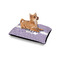 Greek Key Outdoor Dog Beds - Small - IN CONTEXT