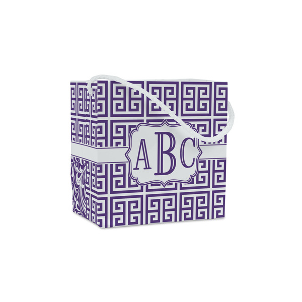 Custom Greek Key Party Favor Gift Bags (Personalized)