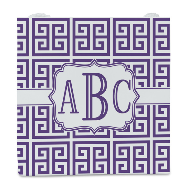 Greek Key Party Favor Gift Bag - Matte - Front