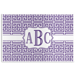 Greek Key Disposable Paper Placemats (Personalized)