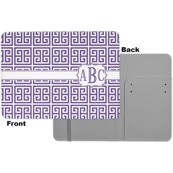 Greek Key Passport Holder - Apvl