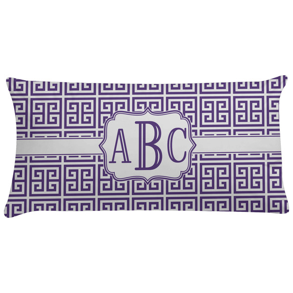 Custom Greek Key Pillow Case - King (Personalized)