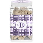 Greek Key Dog Treat Jar (Personalized)
