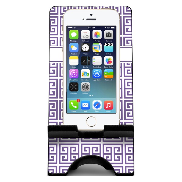 Greek Key Phone Stand w/ Phone