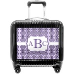 Greek Key Pilot / Flight Suitcase (Personalized)