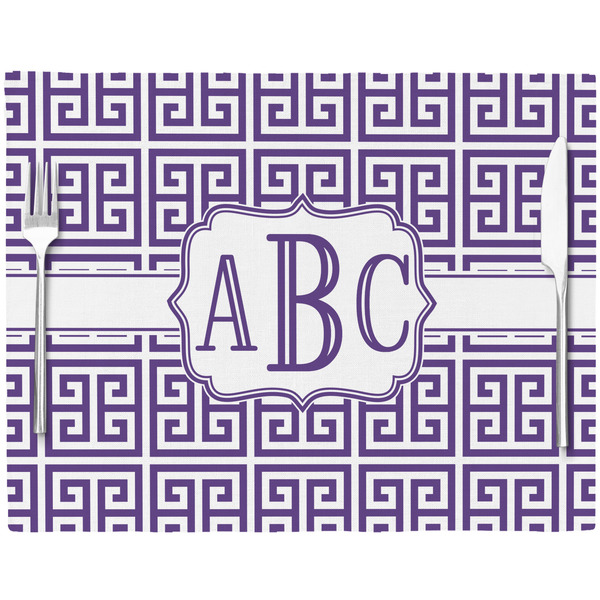 Greek Key Placemat with Props