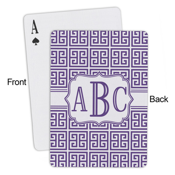 Greek Key Playing Cards - Approval