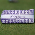 Greek Key Blade Putter Cover (Personalized)