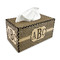 Greek Key Rectangle Tissue Box Covers - Wood - with tissue