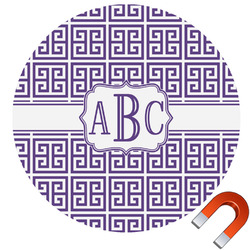 Greek Key Car Magnet (Personalized)