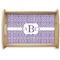 Greek Key Natural Wooden Tray - Small (Personalized)