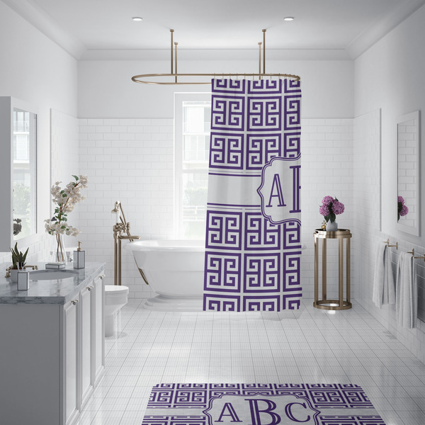 Greek Key Shower Curtain - 70"x83"