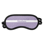 Greek Key Sleeping Eye Mask (Personalized)
